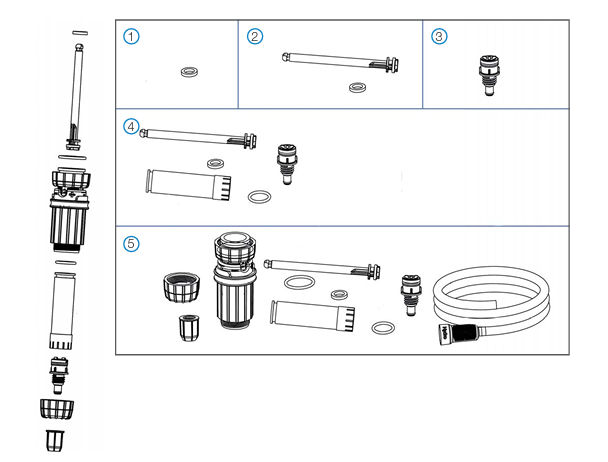 lower end parts O.78 - 5 exploded parts diagram